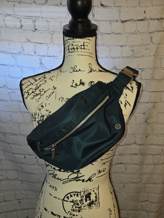 lululemon athletica Handbags - lululemon athletica Teal Green Crossbody Belt Bag